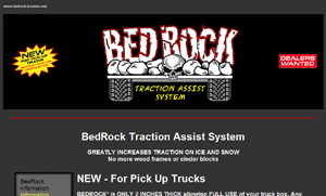 Bedrock Traction website